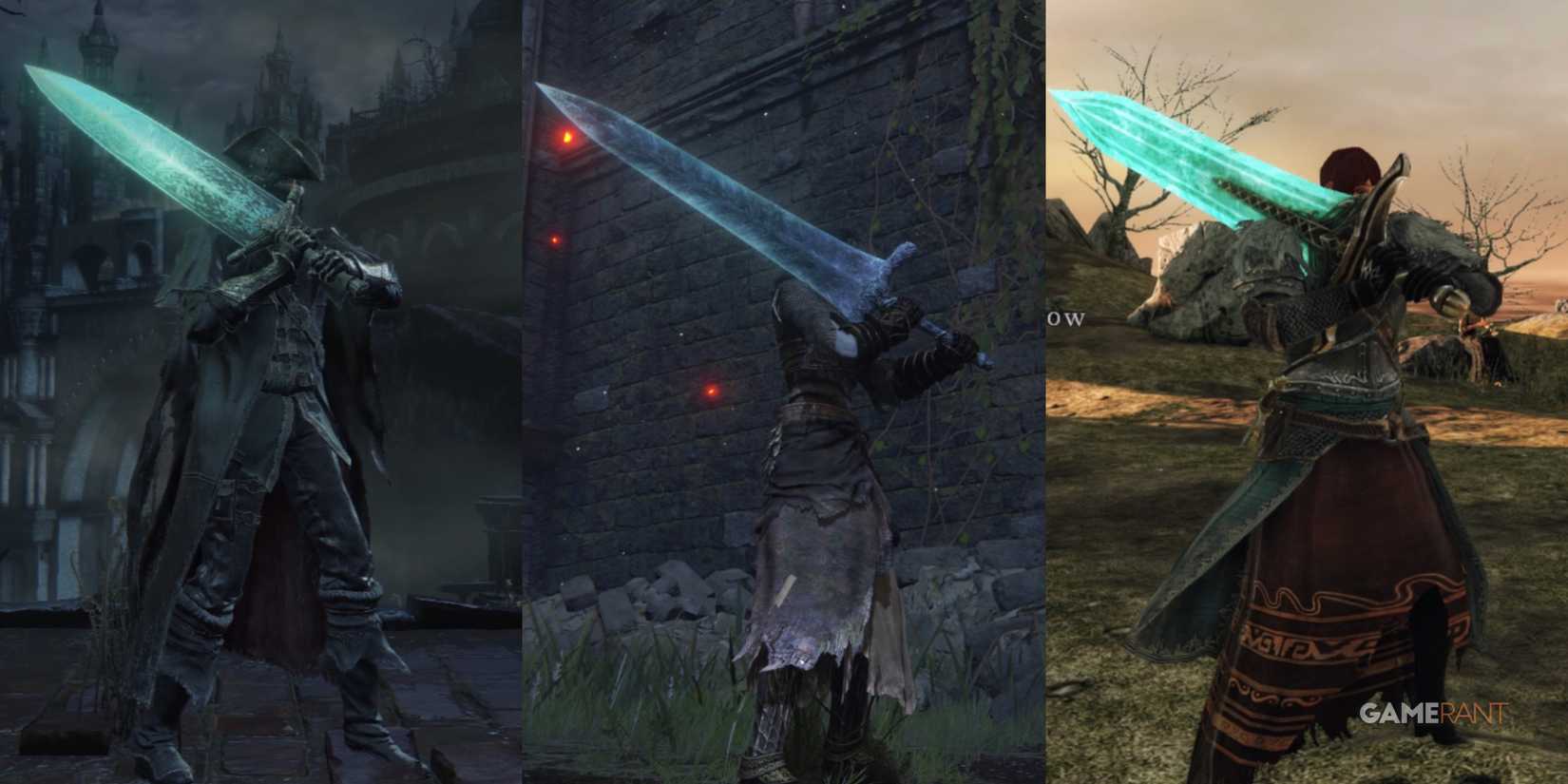10 Most Iconic Weapons In Soulsborne Games Three versions of the Moonlight Greatsword