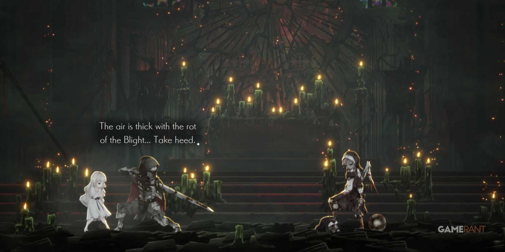 10 Best Metroidvanias On the PS5, Ranked Lily and her knight spirt take on an evil nun