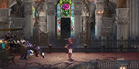 10 Best Metroidvanias On the PS5, Ranked Mirim takes on a stainglassed boss fight