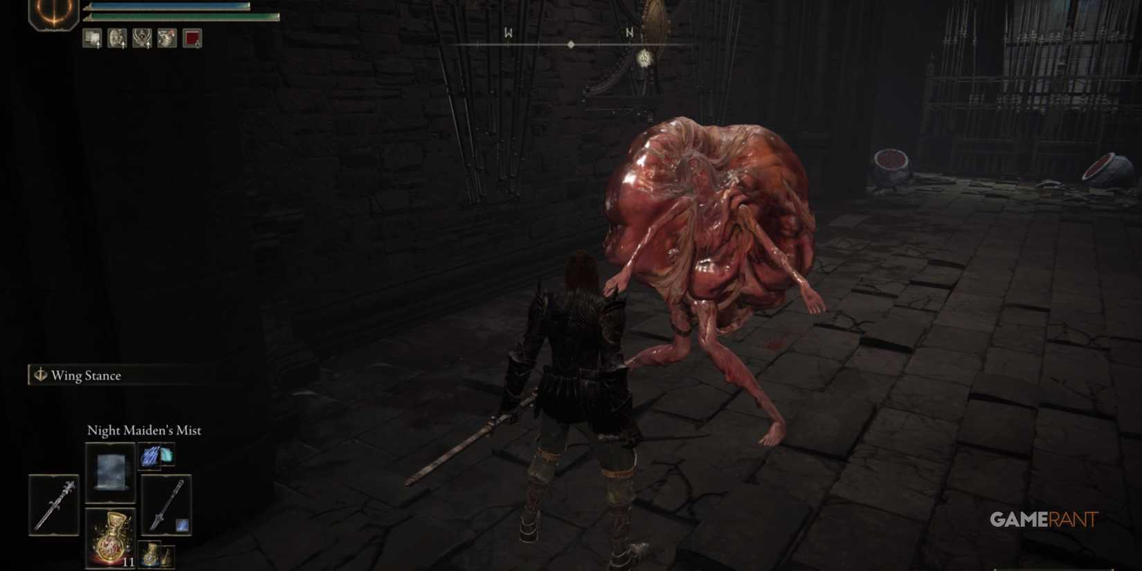 10 Most Disturbing Body Horror Enemies in Gaming player fights off a Jar Innards