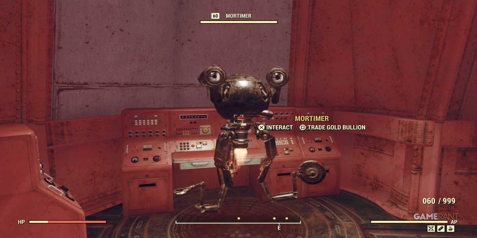 Mortimer in Fallout 76