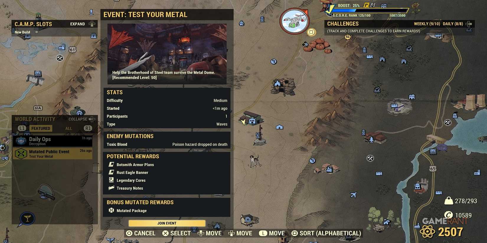 Mutated Event Details