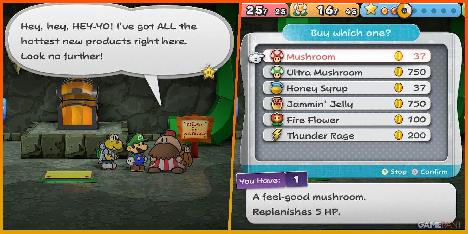 paper mario the thousand year door - charlieton all wares (feature image)