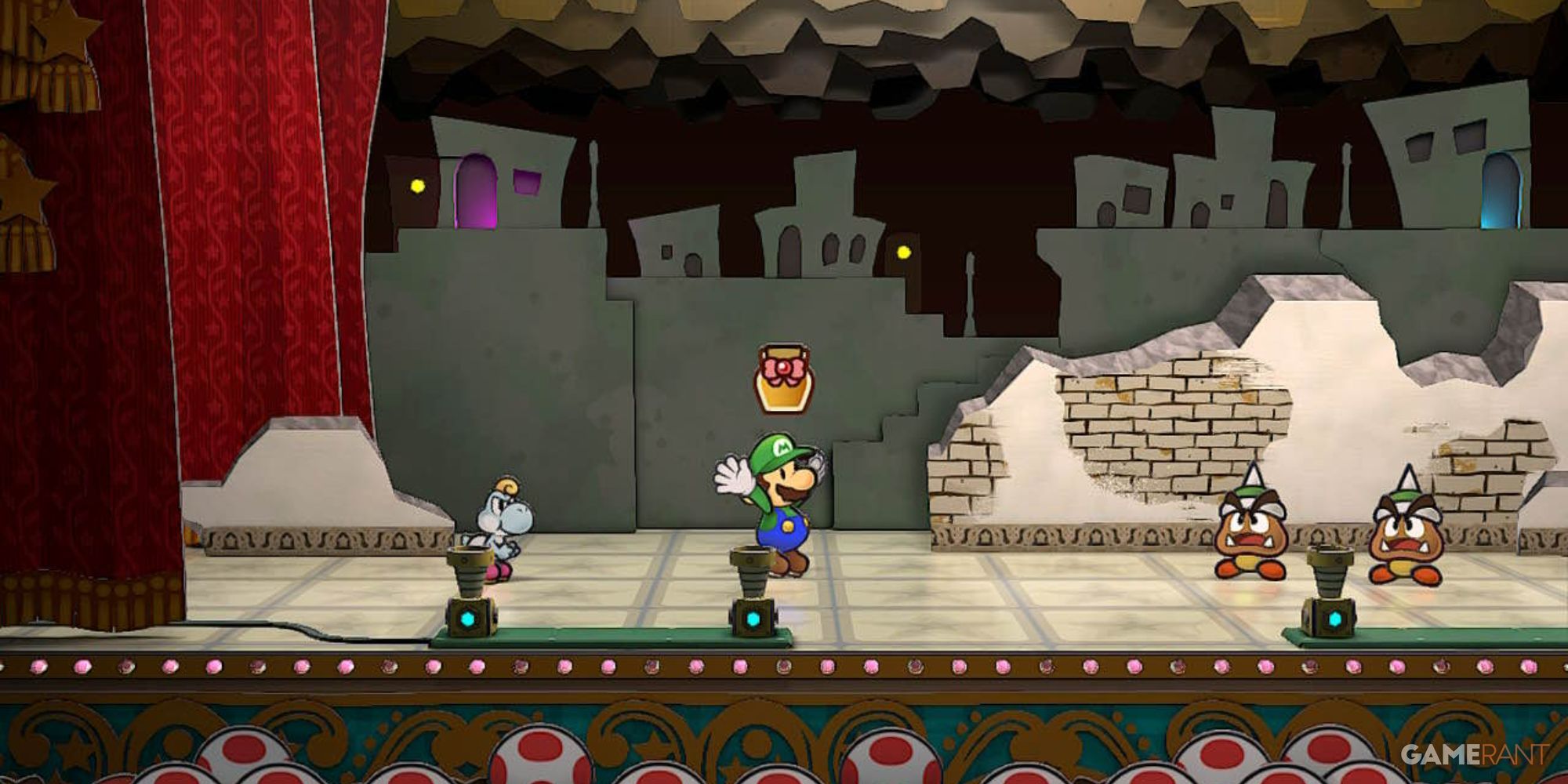 Местоположение Jammin' Jelly в Paper Mario: The Thousand-Year Door