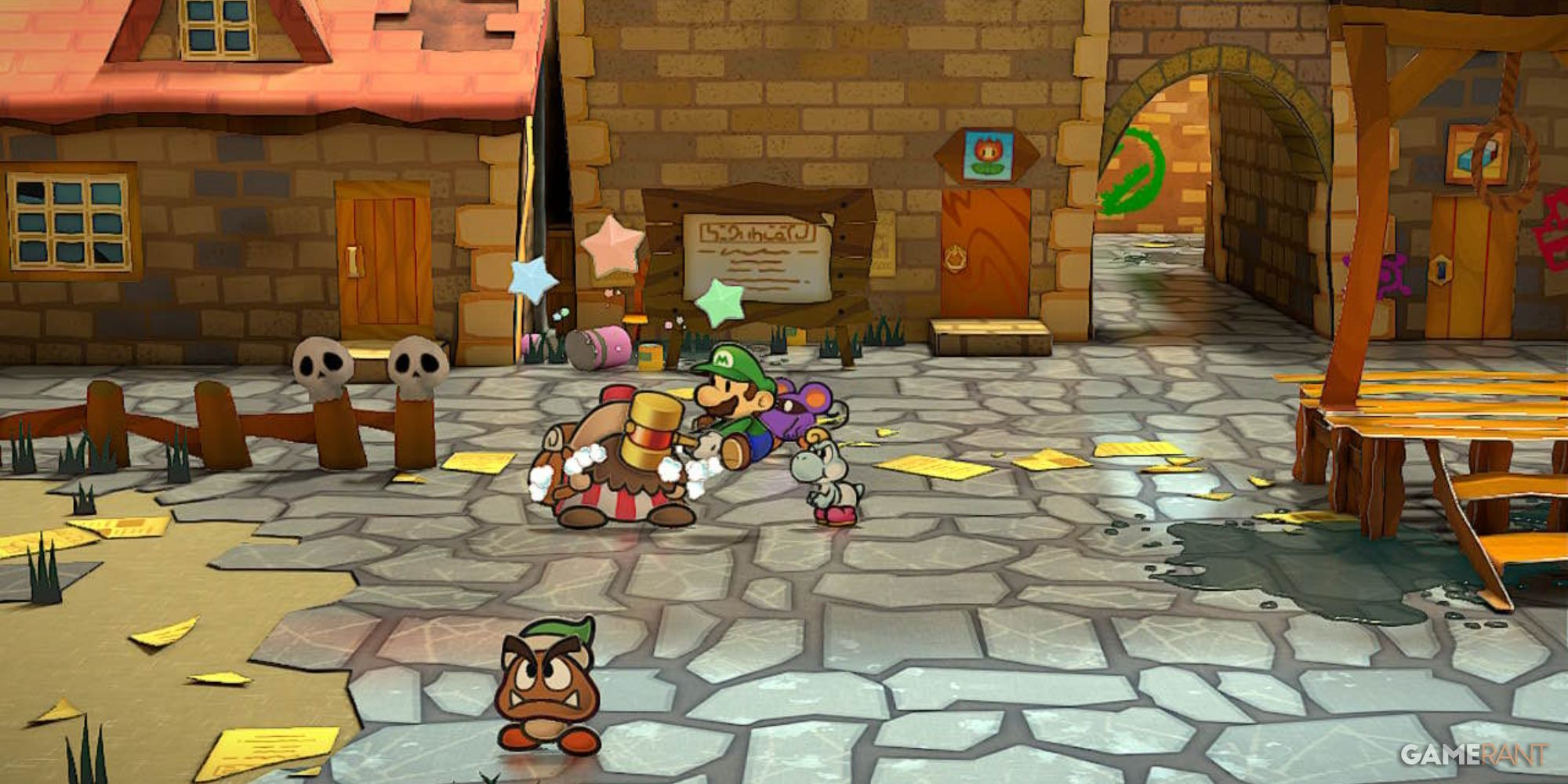 paper mario the thousand year door yoshi kid charlieton