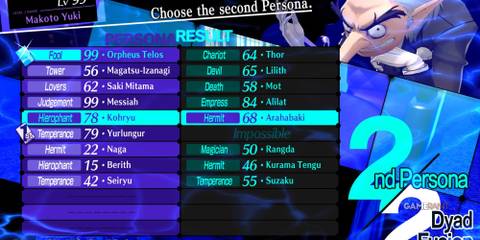 persona 3 reload arahabaki fusion recipe