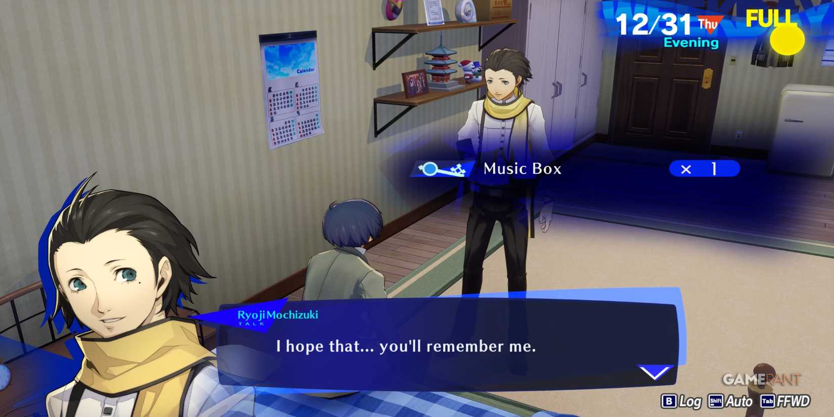 Persona 3 Reload P3R december 31 ryoji mochizuki linked episode music box saturnus-1