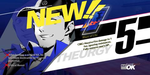 Persona 3 Reload P3R november 28 junpei theurgy blaze of life