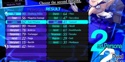 persona 3 reload samael fusion recipe