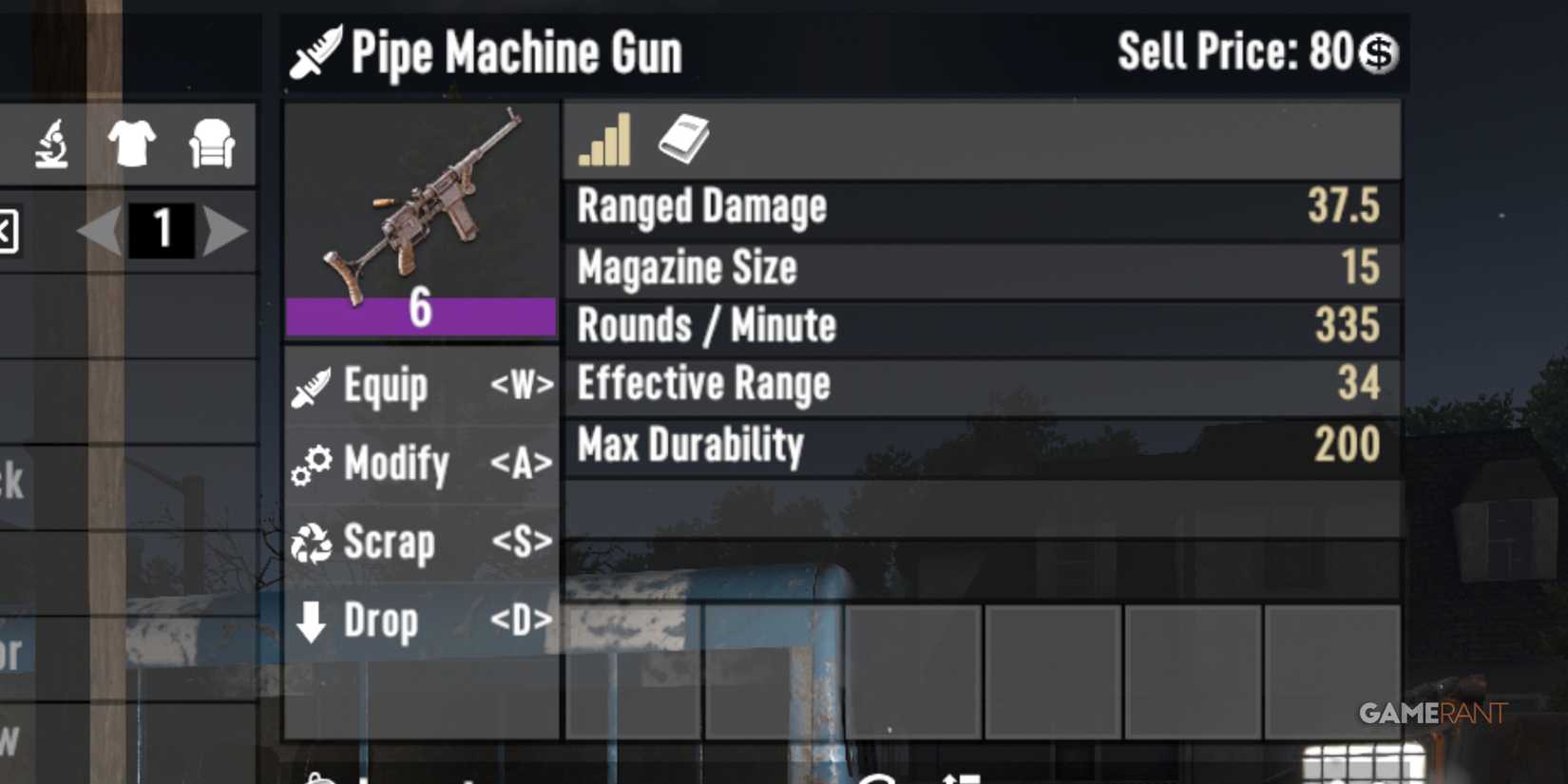 Pipe Machine Gun In 7 Days To Die