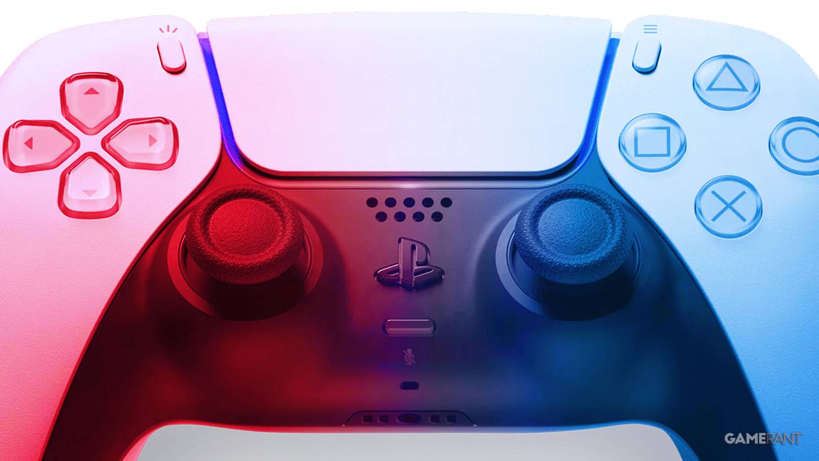 PlayStation 5 DualSense Controller hot and cold composite close-up