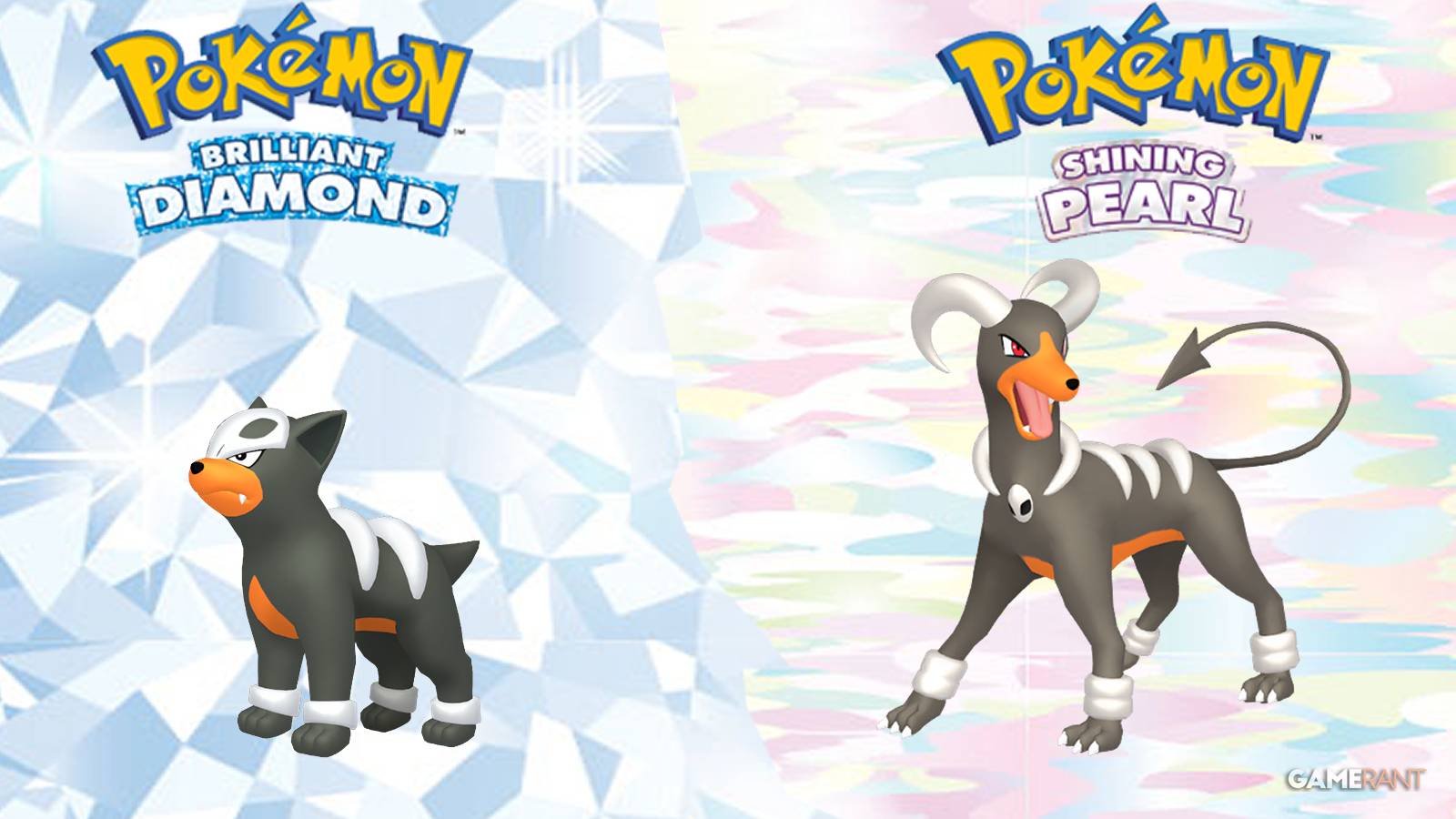 pokemon brilliant diamond and shining pearl how to get houndoom feature