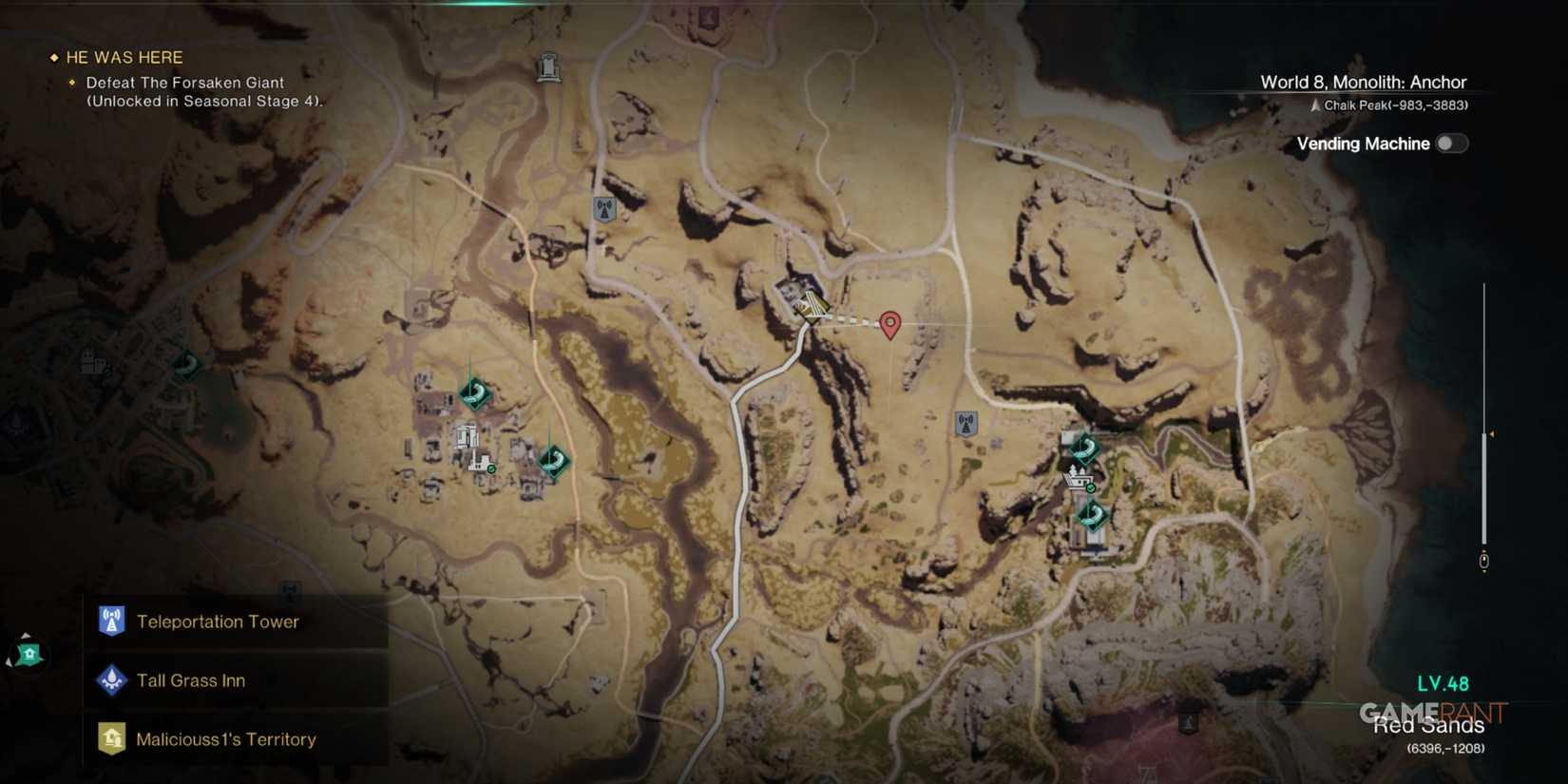 Red Sands Is A Good Hunting Location In Once Human