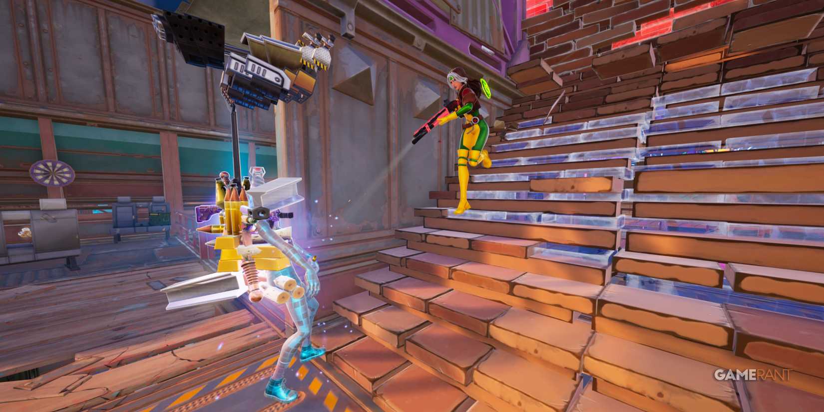 rogue shooting player in fortnite