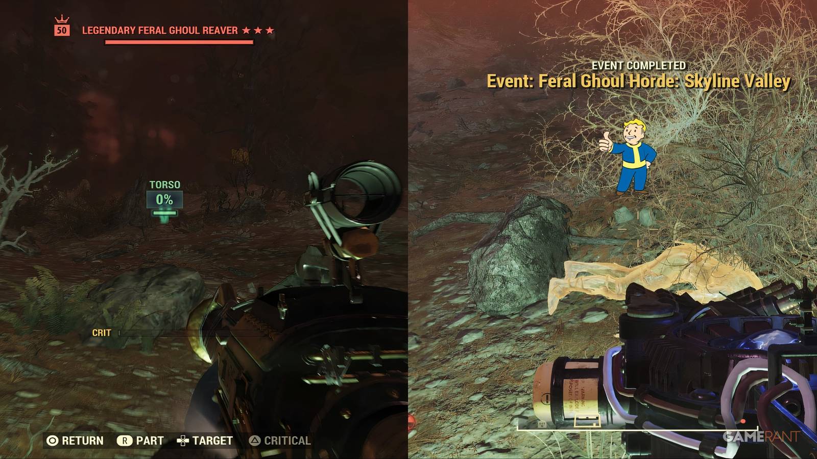Skyline Valley Hoard Events in Fallout 76