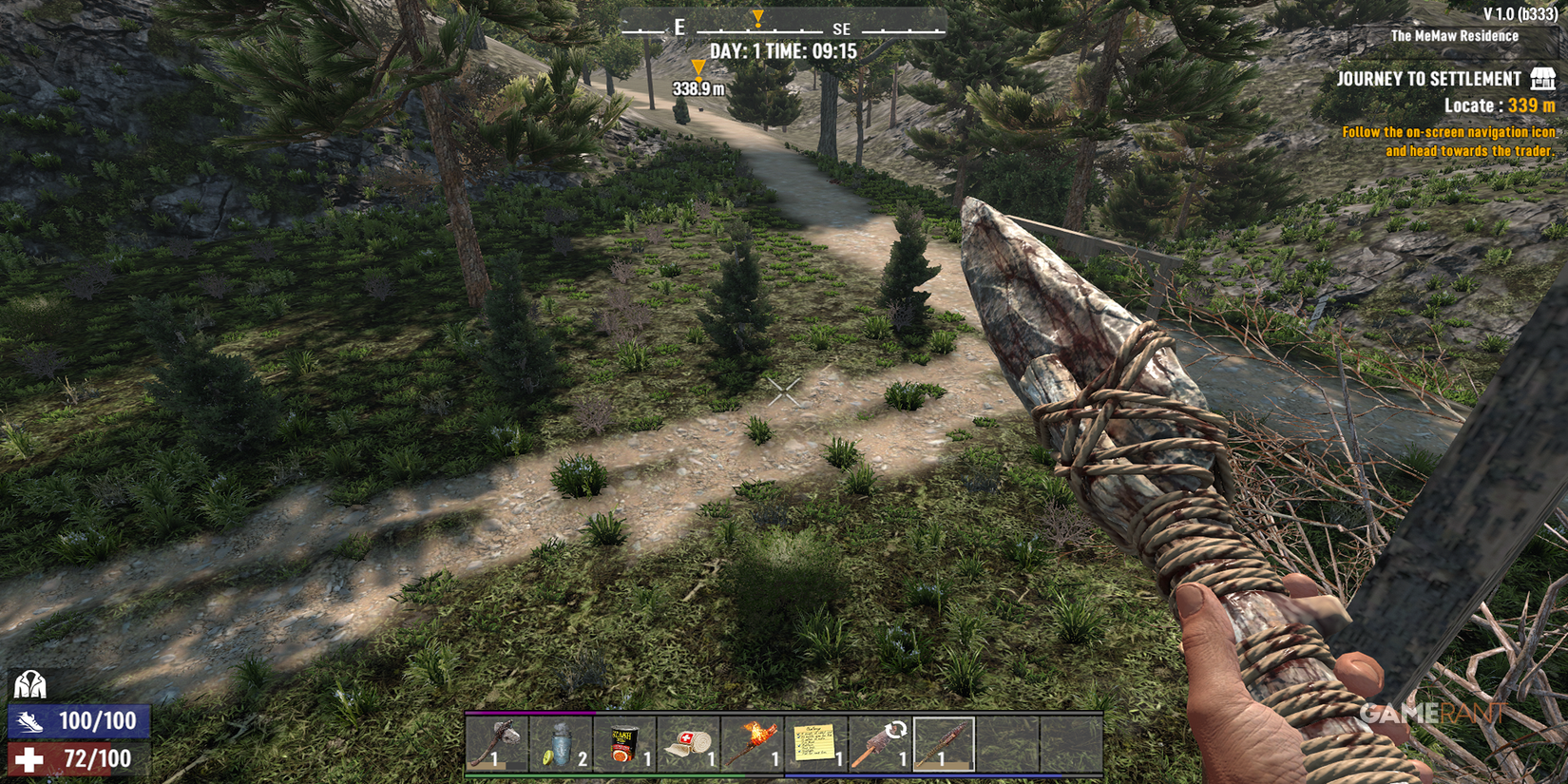 Standing On A High Ledge