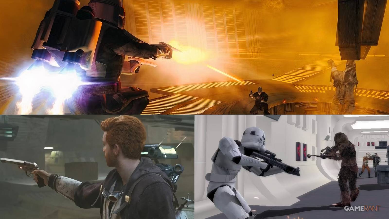 star wars best gunplay jedi survivor bounty hunter battlefront 2