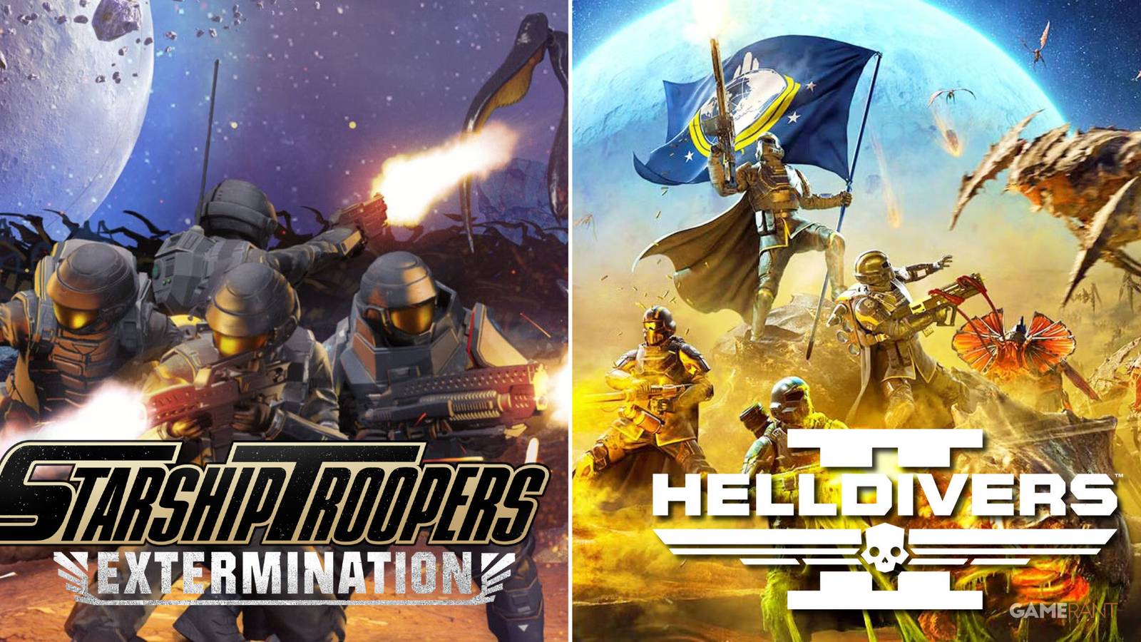 starship troopers: extermination has one clear advantage over helldivers 2