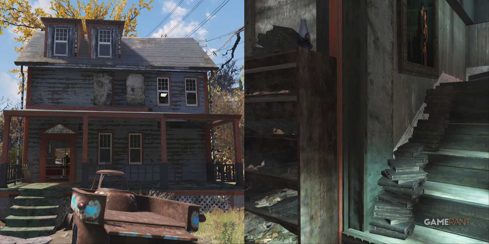 Summersville House Fillied With Burnt Books