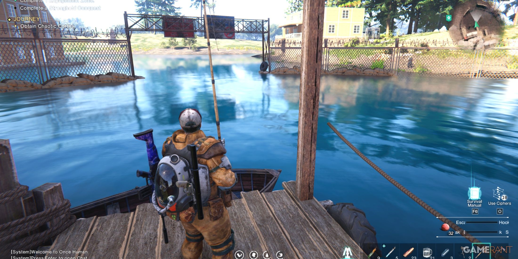 Tall Grass Inn Dock Is A Good Place To Fish In Once Human