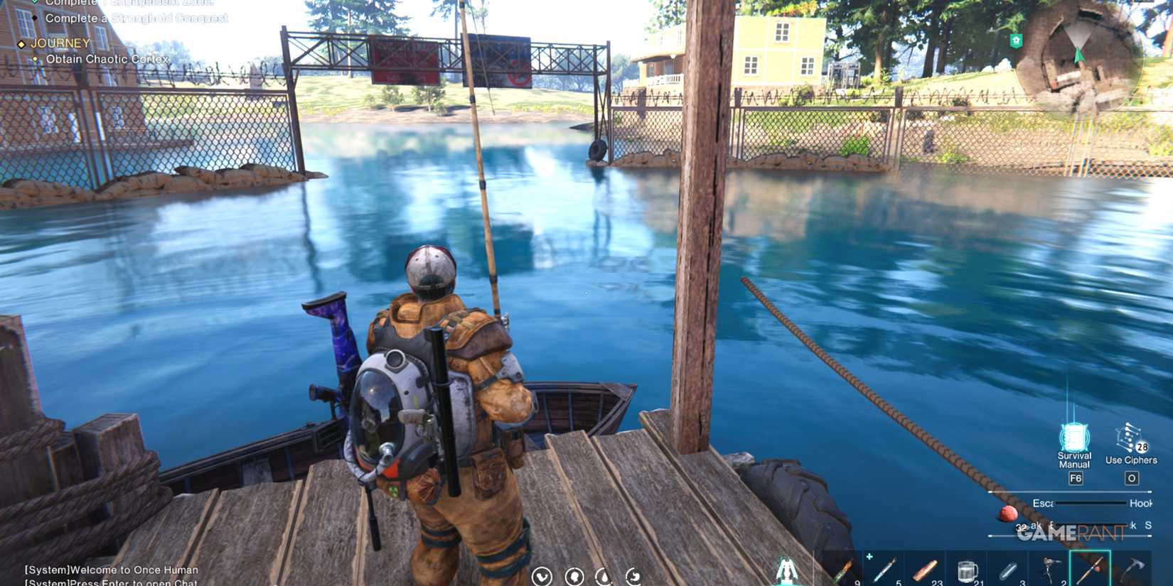 Tall Grass Inn Dock Is A Good Place To Fish In Once Human
