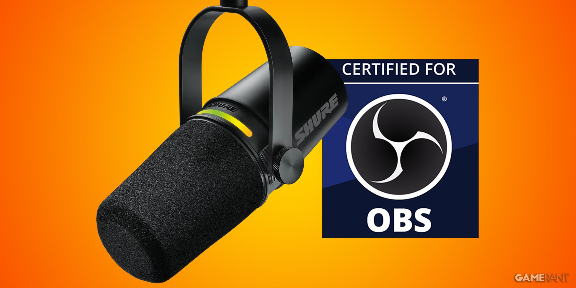 Shure MV7+ теперь сертифицирован OBS: что это значит для геймеров?