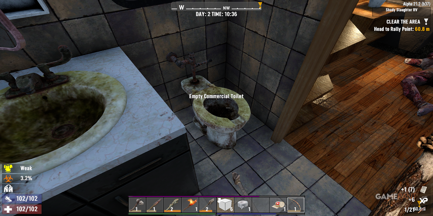 Toilet in 7 Days To Die