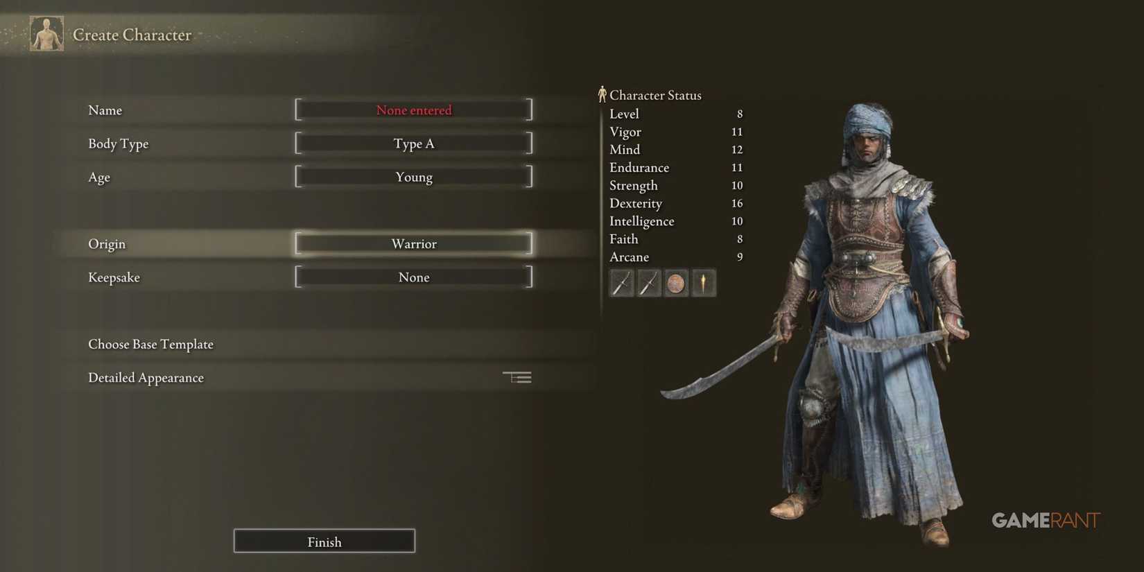 A Warrior player in Elden Ring