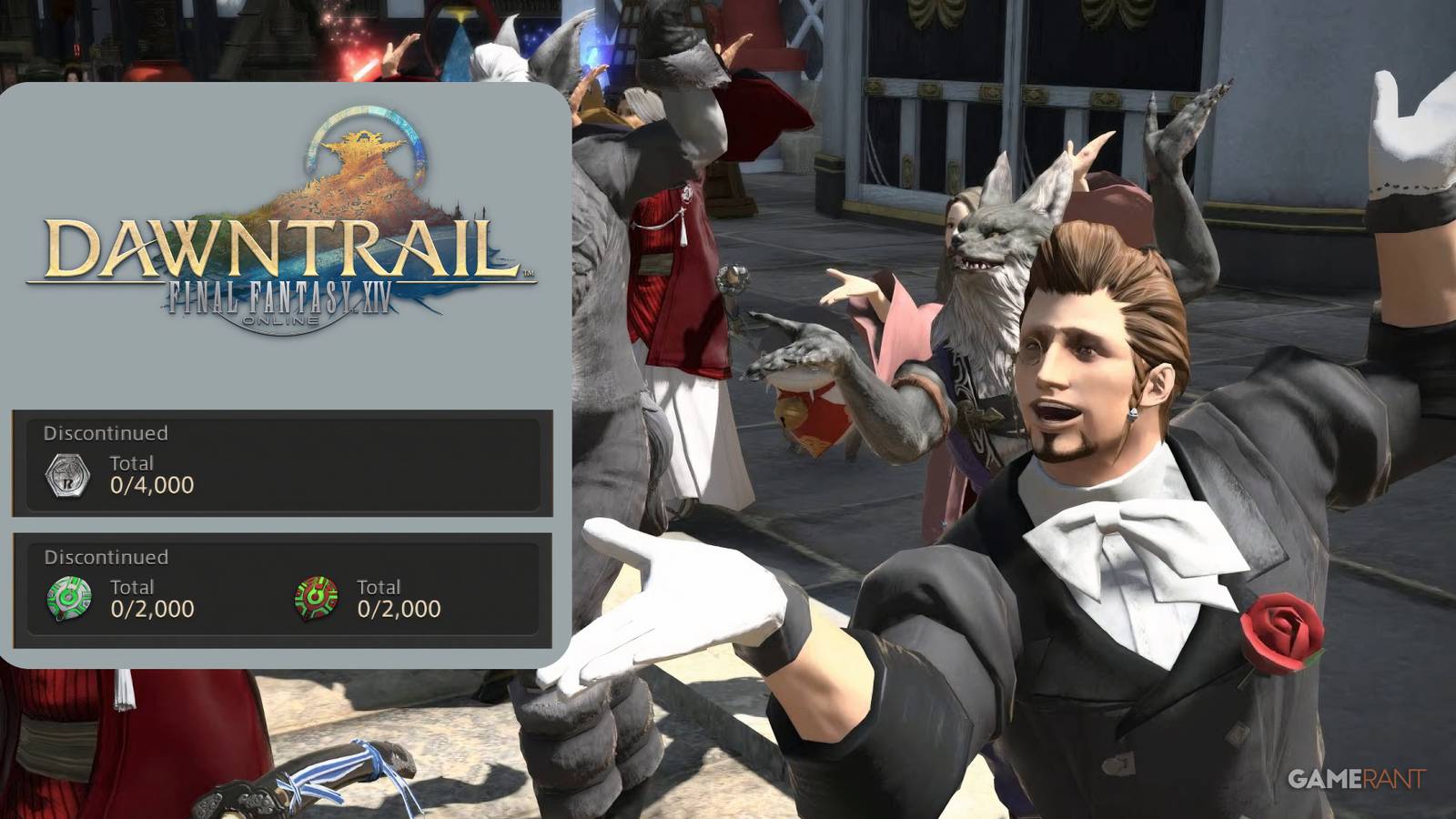 hildebrant gesturing to the discontinued currencies