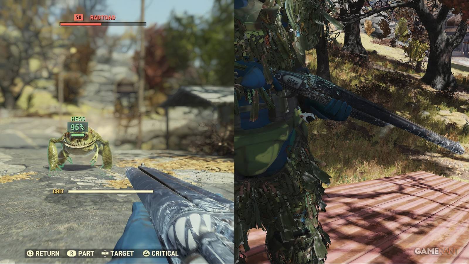 Using The Cold Shoulder in Fallout 76