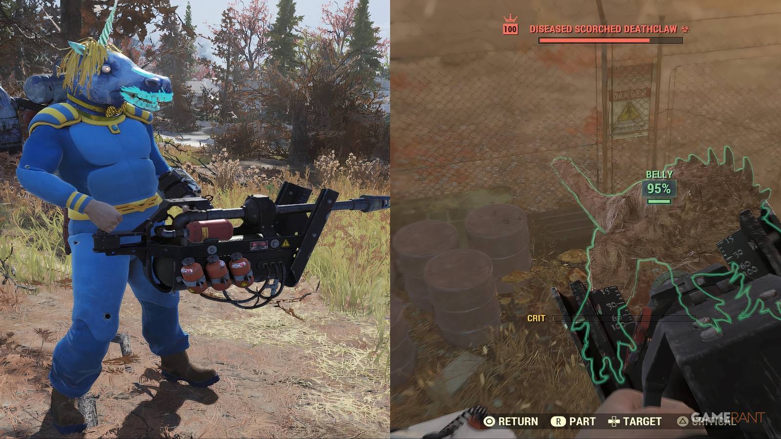 Using The Cremator in Fallout 76