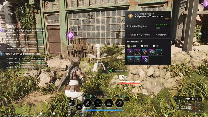 Vulgus data transmitter location first descendant