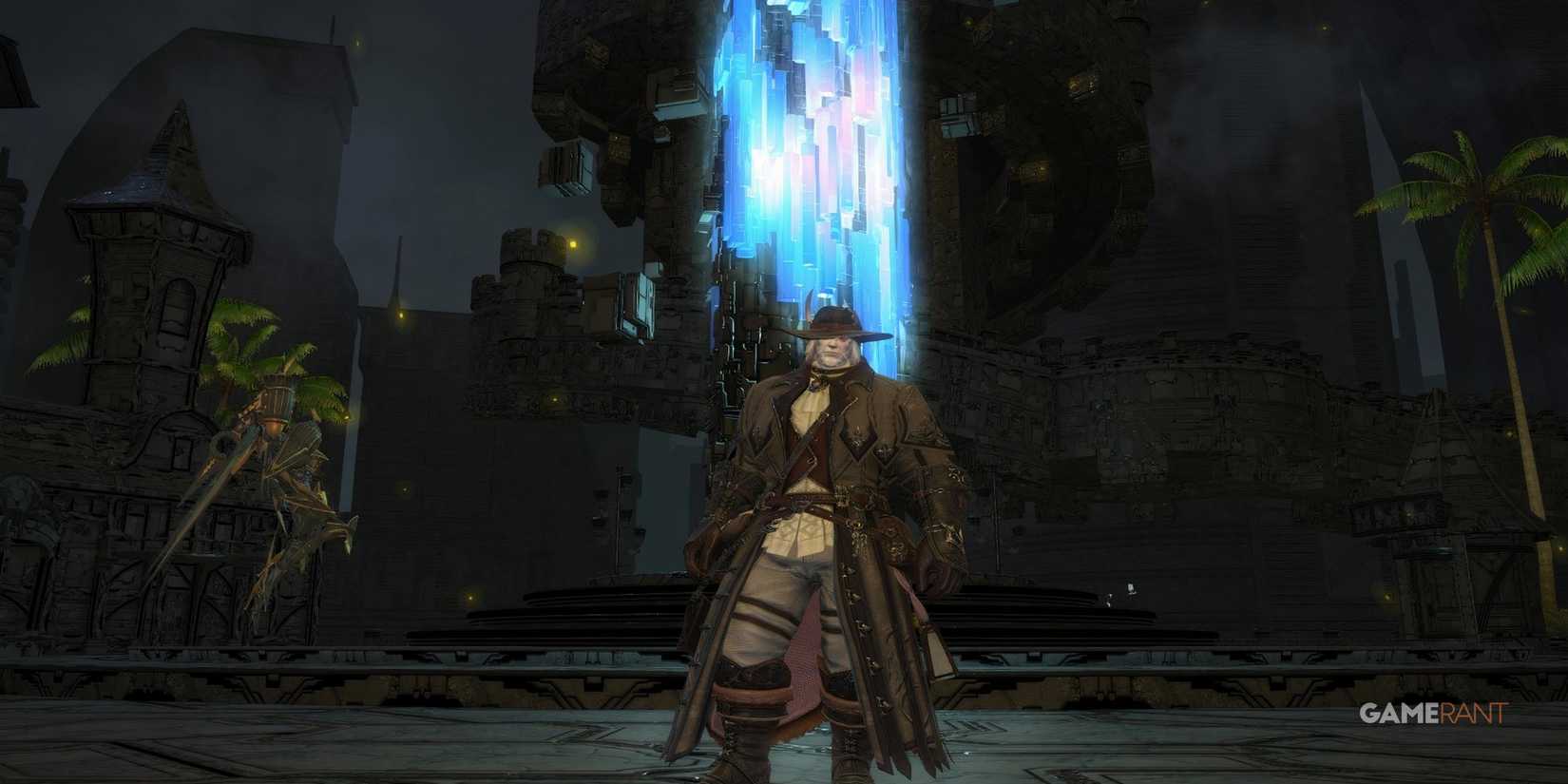 Wearing the Neo Kingdom tome set for Machinist in Final Fantasy 14