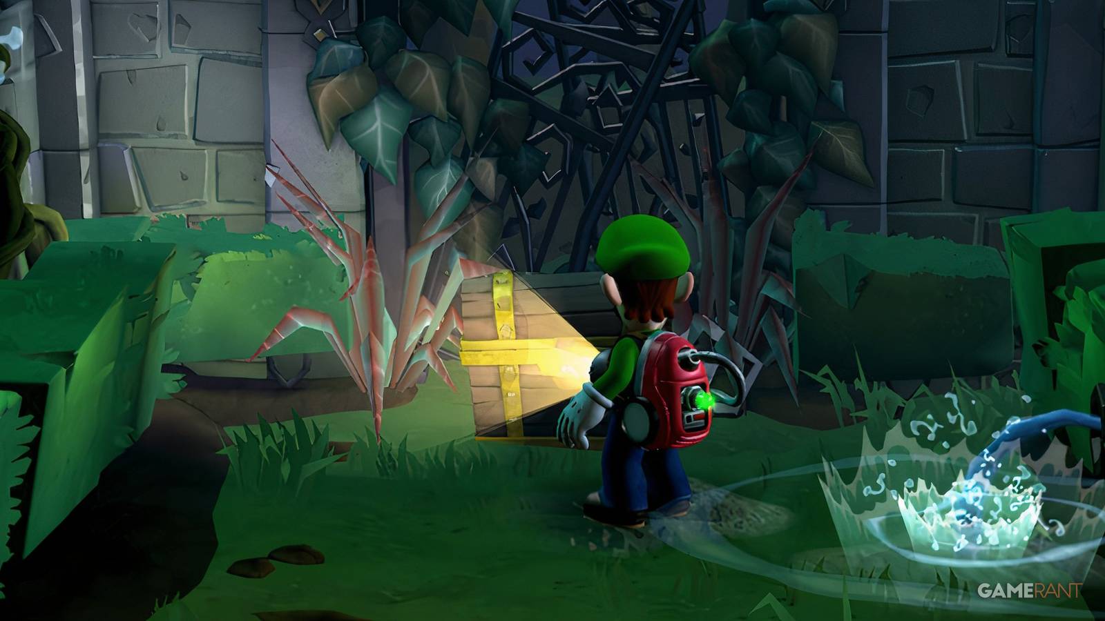 west garden chest luigi's mansion 2
