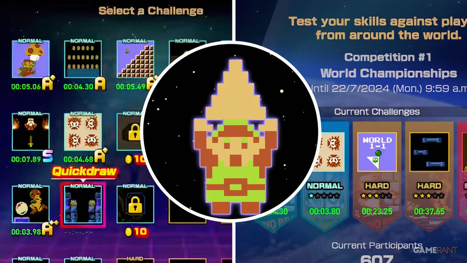 World Championship NES Edition - Split Image