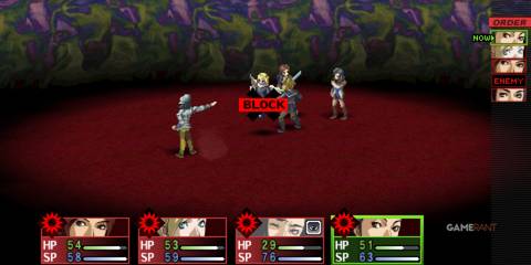 Yukino missing a attack in Persona 2 Innocent Sin