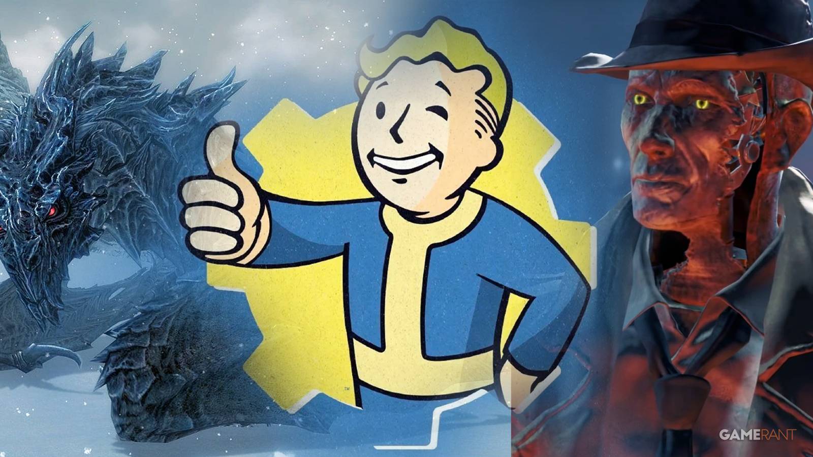 Alduin, Vault-Boy, Nick Valentine