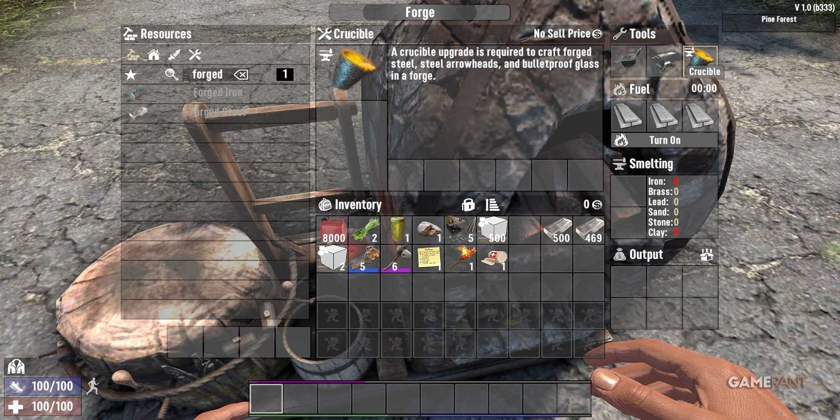 A Crucible in 7 Days To Die