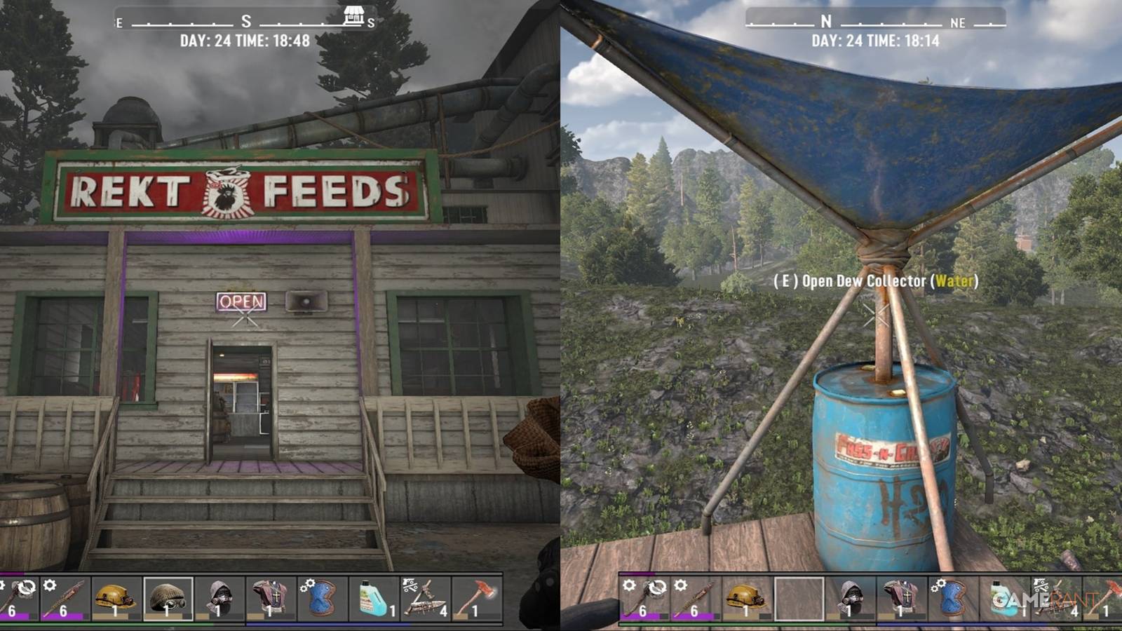 A Dew Collector And Trader in 7 Days To Die