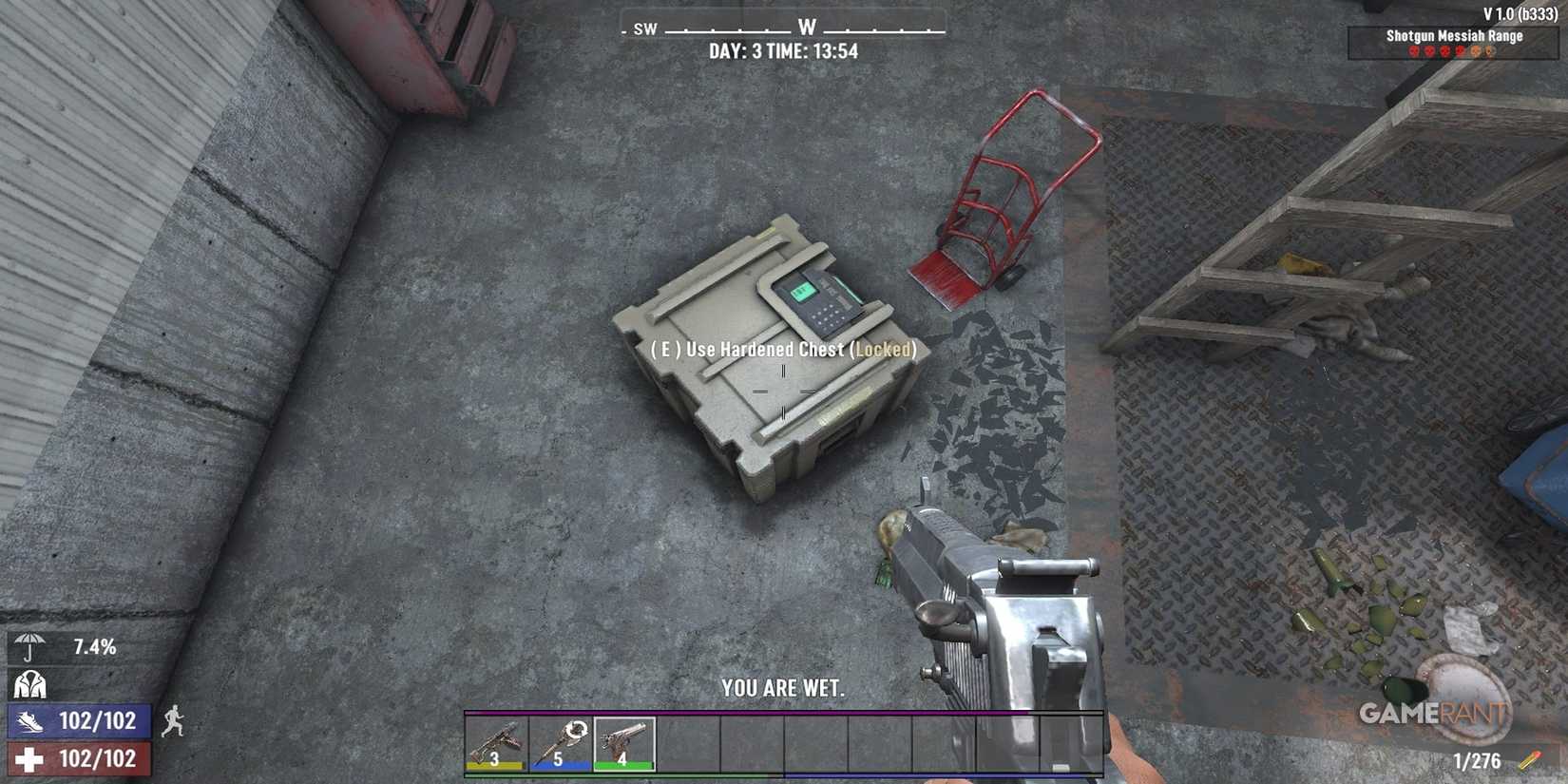 A Locked Loot Container