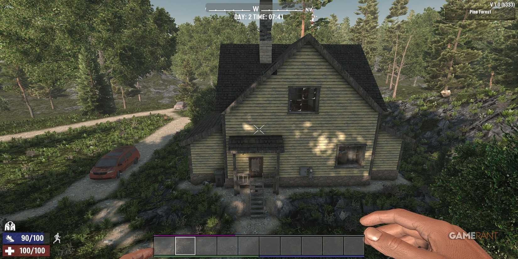 An Abandoned House in 7 Days to Die