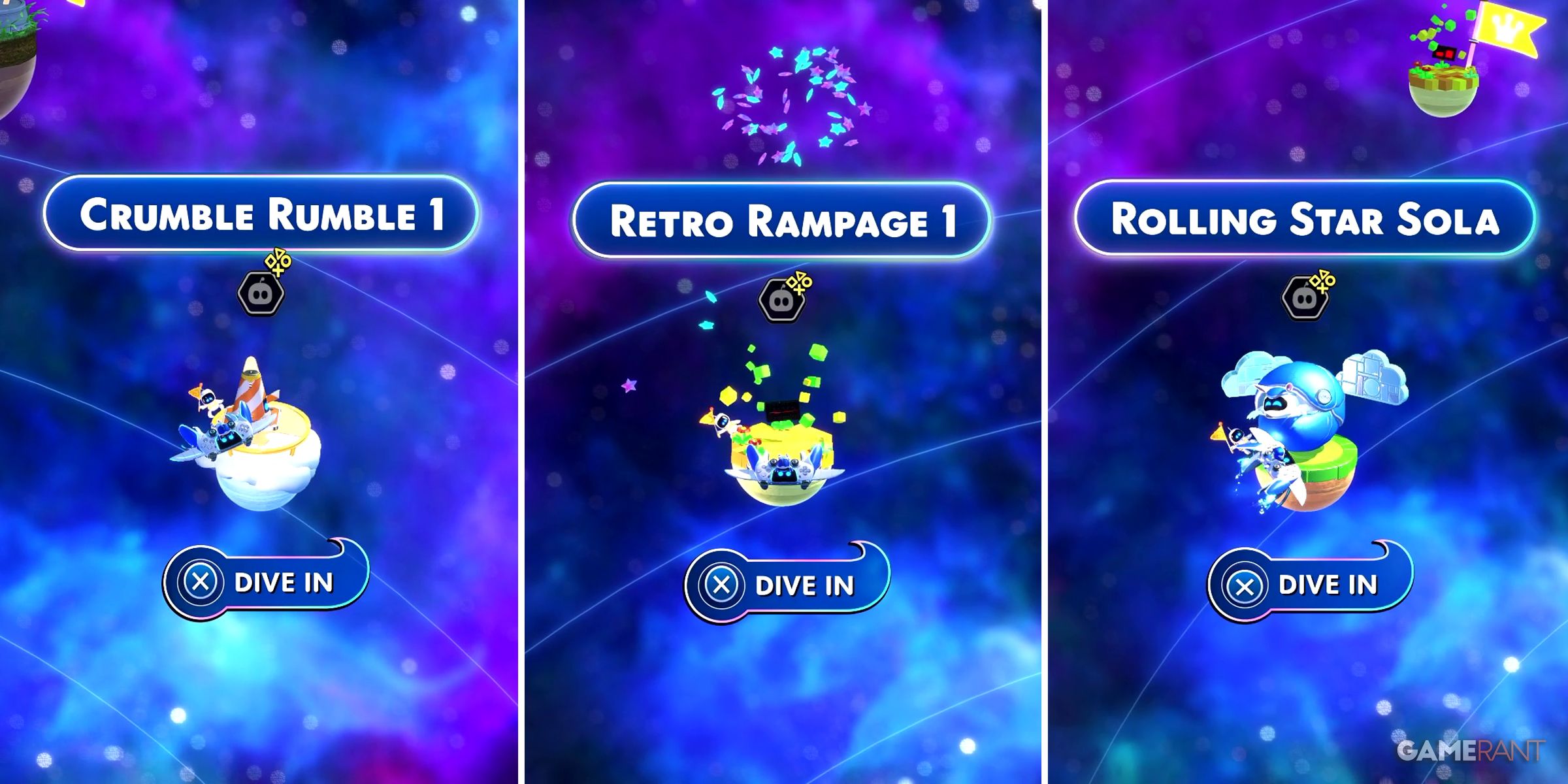 Astro Bot: All Secret Stages in the Gorilla Nebula