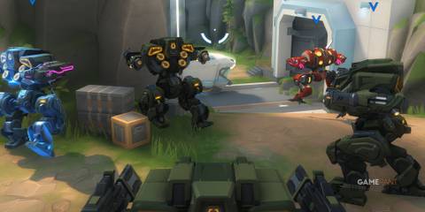 Bastion EMS Is A Good Hangar Build In Mech Arena