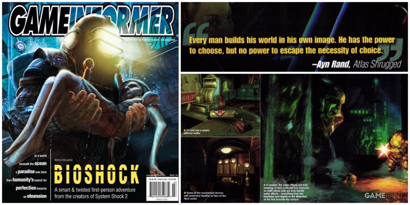 Bioshock Cover Image On Game Informer