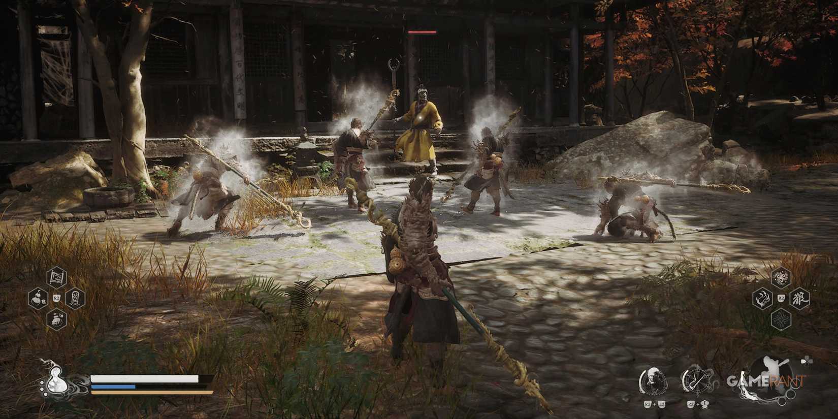 Black Myth Wukong A Pluck of Many Spell In Action