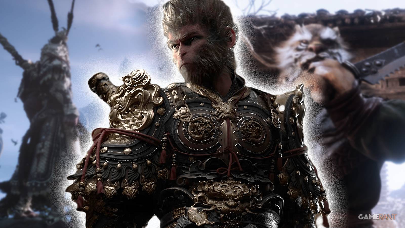 Black Myth Wukong Destined One in front of bosses