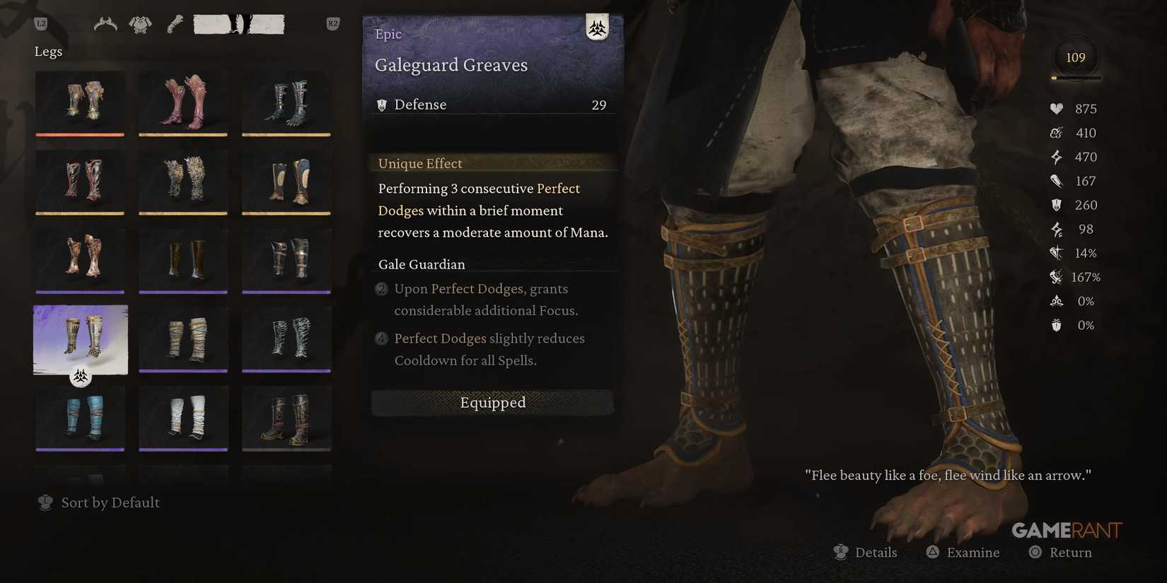 Black Myth Wukong Galeguard Greaves