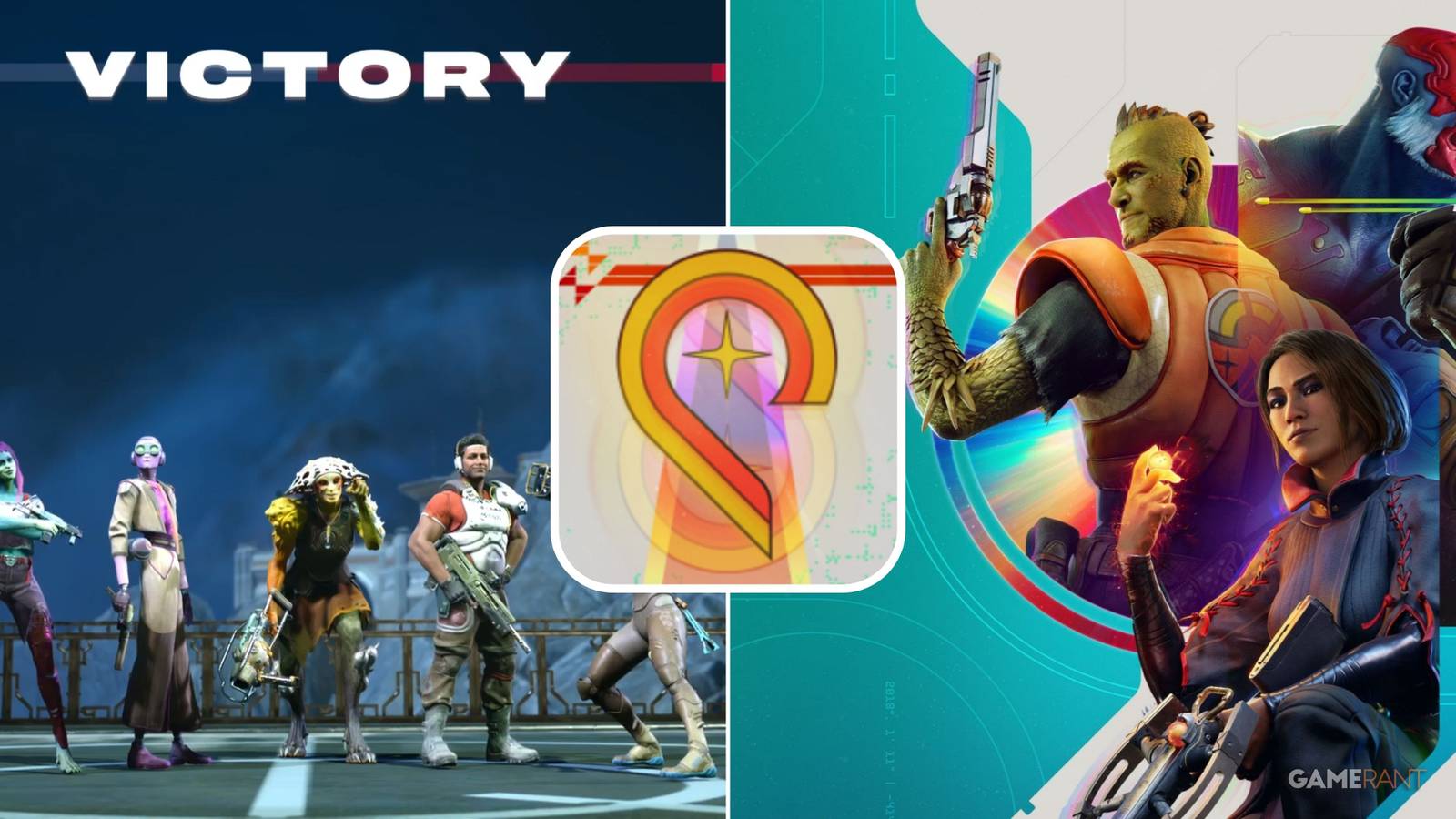 A split image of Concord characters and logo