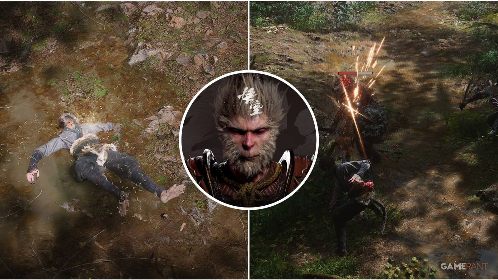 Featured image for Black Myth: Wukong showcasing the fighting and dead Monkey King.