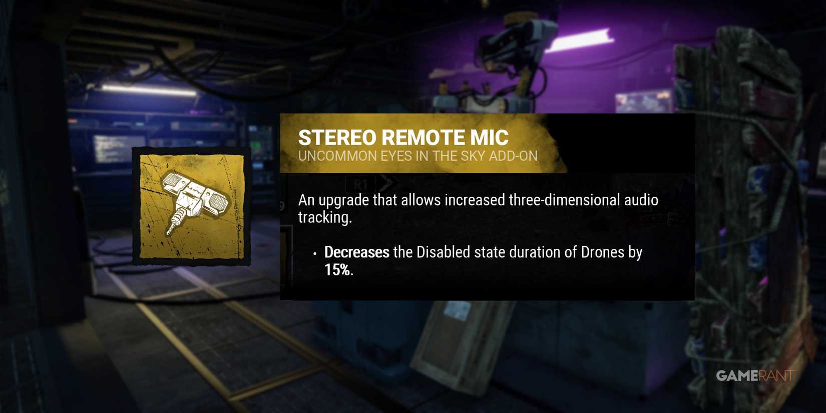 dead by daylight the skull merchant stereo remote mic add-on